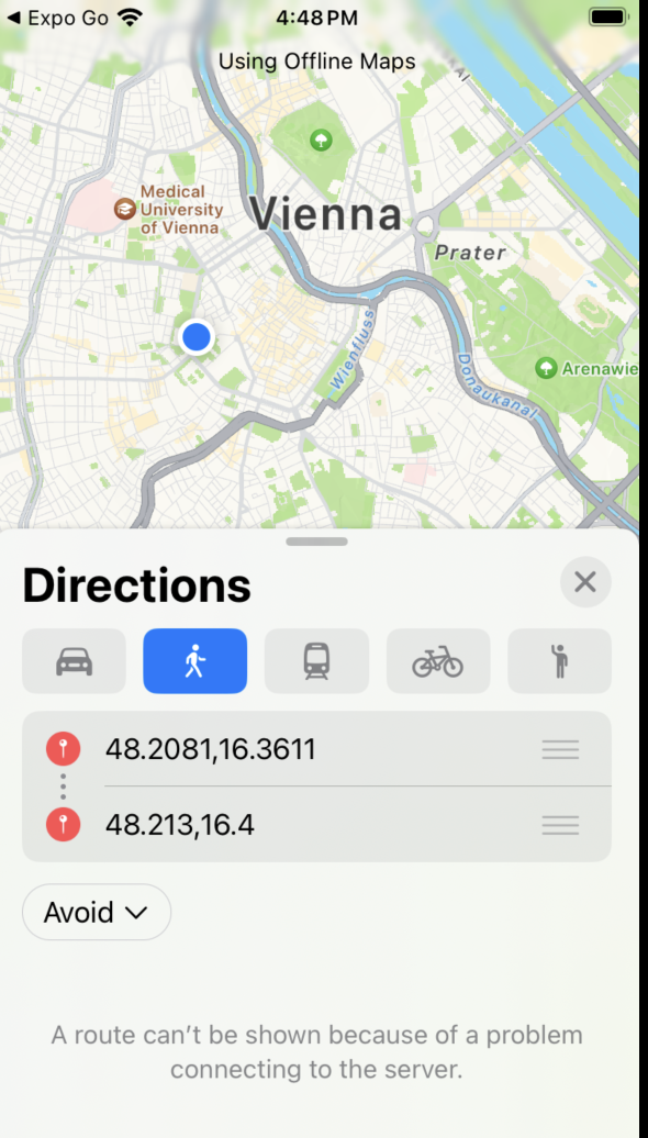 Secure student login screen